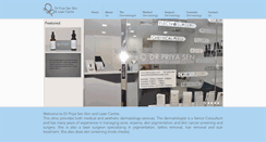 Desktop Screenshot of drpriyasen.com