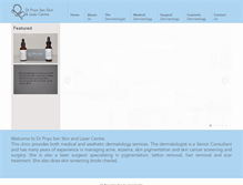 Tablet Screenshot of drpriyasen.com